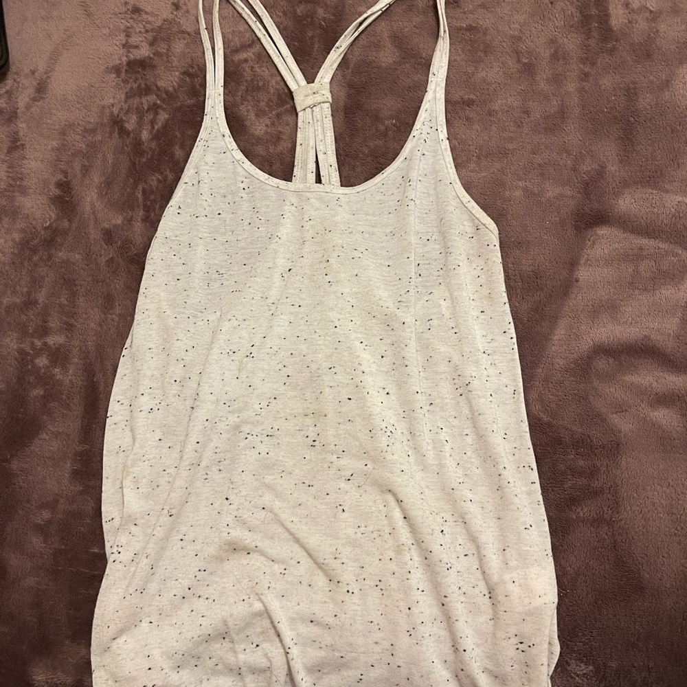 White tank top